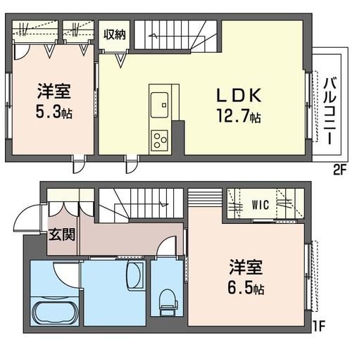 ヴィアソーレ吉祥寺 103号室 間取り