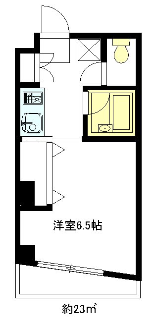 クリオブルー北沢 403号室 間取り