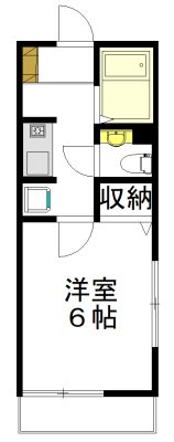Crastina下北沢（クラスティーナ） 101号室 間取り