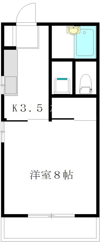 アールグレイ 201号室 間取り