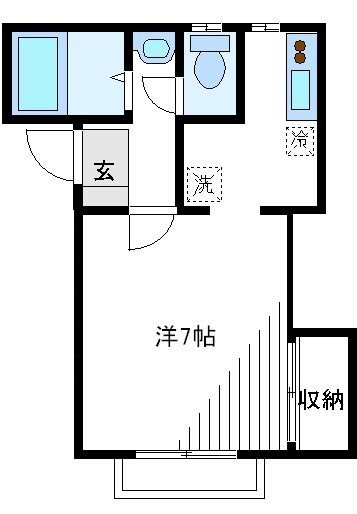 ラルクハイツ 間取り図