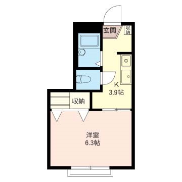 ベル久我山 207号室 間取り