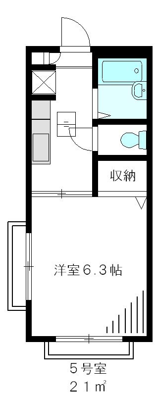 GRANDIS KICHIJOJI 205号室 間取り