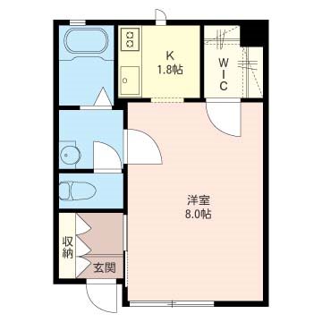 メゾンアルコーベ 101号室 間取り