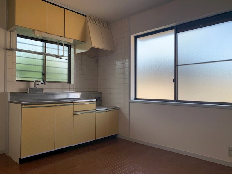 オークハウスＡ・Ｂ キッチン