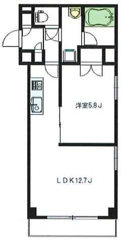 エアリーズ中野 202号室 間取り