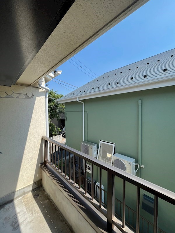 西山荘  ベランダ