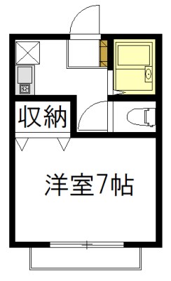 ソレイユ和泉 102号室 間取り