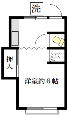 トスカーナ２ 202号室 間取り