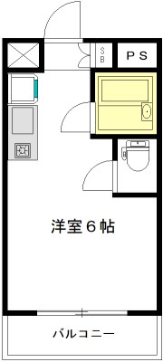 セビリア駒場 308号室 間取り