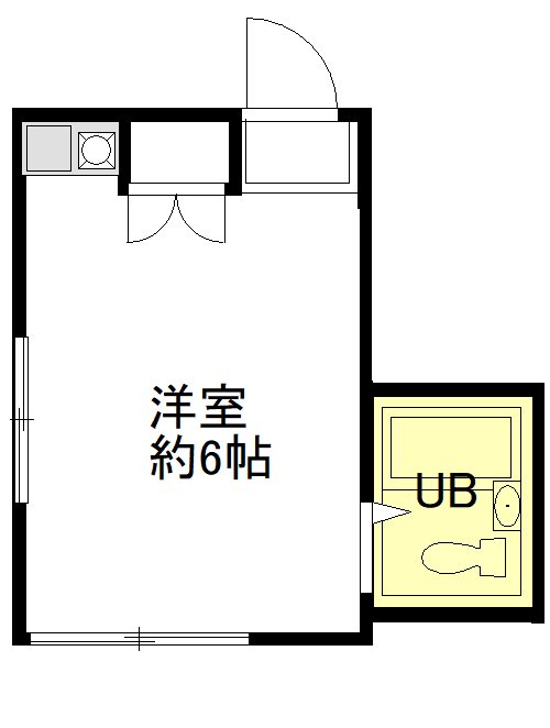 ルネ桂 新宿 間取り図