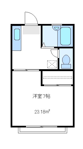 ハーミットクラブ代沢 202号室 間取り