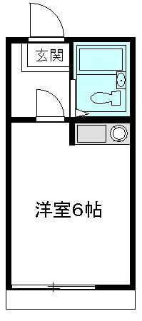 プラザドゥボーグ 108号室 間取り