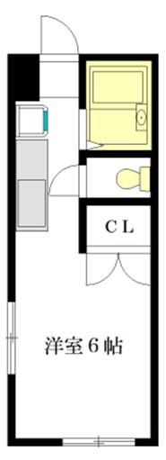 メゾン池ノ上 201号室 間取り