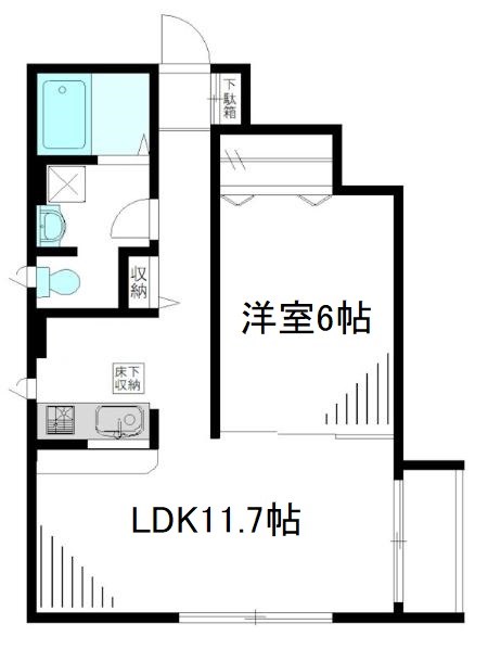 TA　MAISON　14（タメゾン） 301号室 間取り