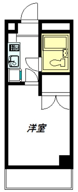 こまばディモーレ 402号室 間取り