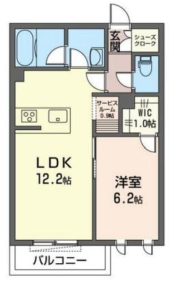 PINE　STIGE梅里（パインステージ） 305号室 間取り