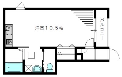 Ｄｏｌｃｅ（ドルチェ） 101号室 間取り