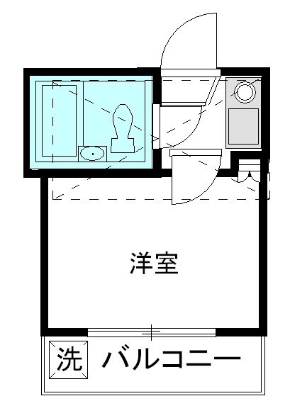 マイン荻窪 102号室 間取り