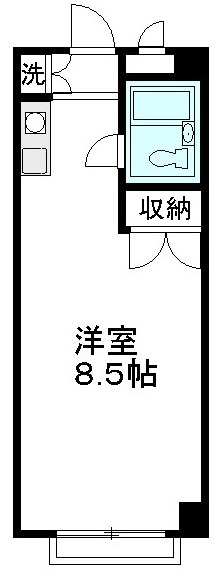 ドゥボナー 203号室 間取り