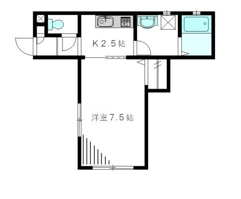 ラフィネＫ 101号室 間取り