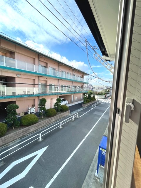 ルナパークＢ ベランダ