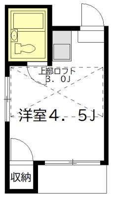 アパートメンツリサ髙津 105号室 間取り