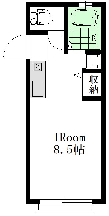 フォーゲルザング関町南 201号室 間取り