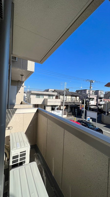 キャッスルハイツ ベランダ