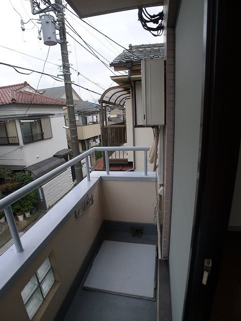 コーポサンロイヤル ベランダ
