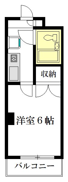 エスペランサ武蔵野 305号室 間取り