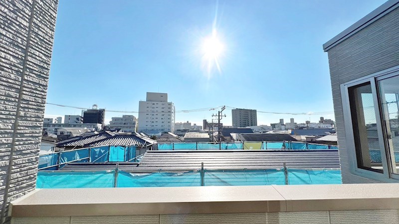 クレセール ベランダ