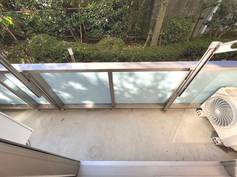 翠松亭 ベランダ