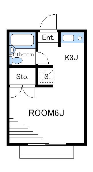 グリーンハイツＡ 間取り図