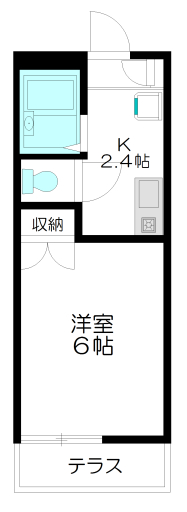 コートシルフィード  間取り