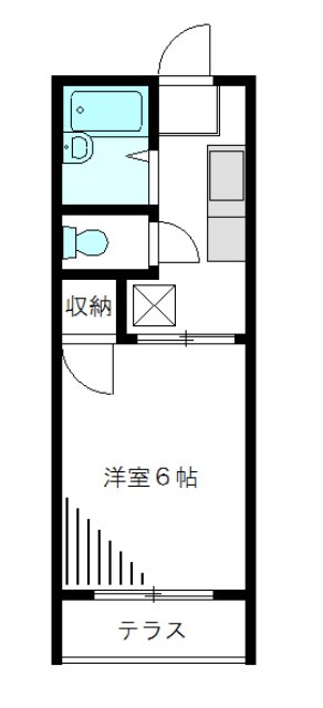 馬橋公園ハウス 103号室 間取り