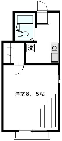 アネックス経堂 102号室 間取り