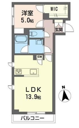 アレイ久我山アネックス 205号室 間取り