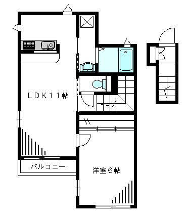 グレイス方南 間取り図