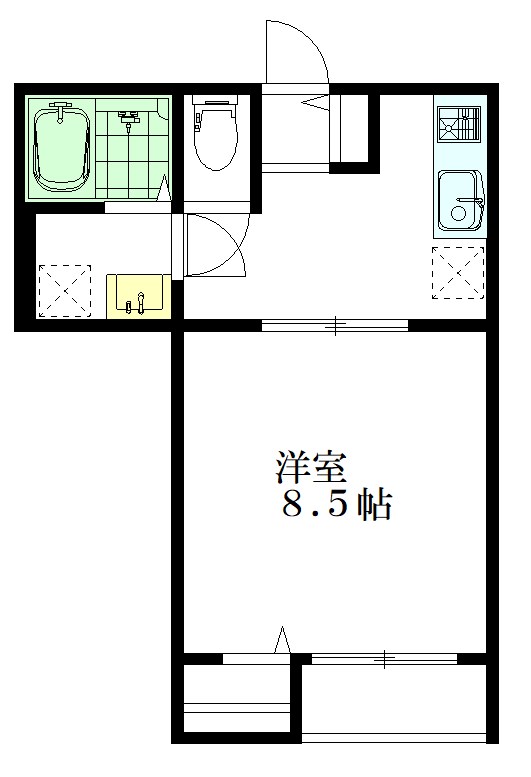 【MS】ミオン 302号室 間取り