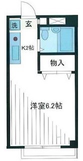 アスティオン駒場 203号室 間取り