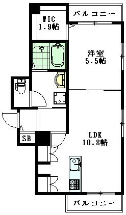 K　house吉祥寺 303号室 間取り