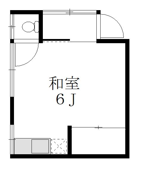 北見ＭＤＨ Ｄ号室 間取り