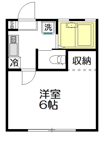 3552apartment 202号室 間取り