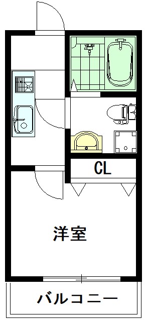 アークス大泉学園 202号室 間取り