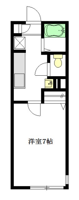 J－FLAT 101号室 間取り