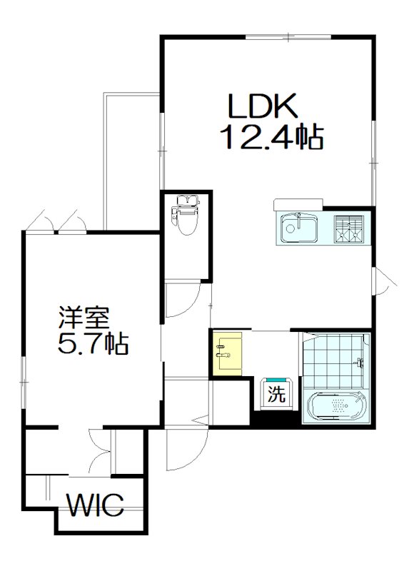 サンパレス阿佐谷 202号室 間取り