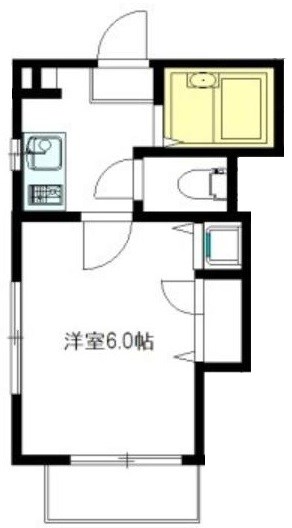 アルカディア渋谷本町 301号室 間取り