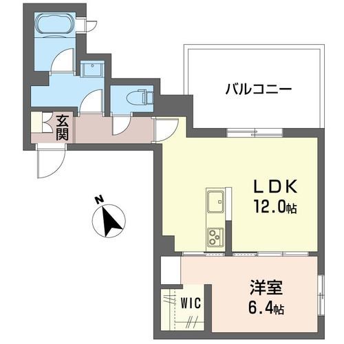 シャルマンイースト 301号室 間取り