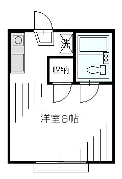 エトワール三鷹台 203号室 間取り